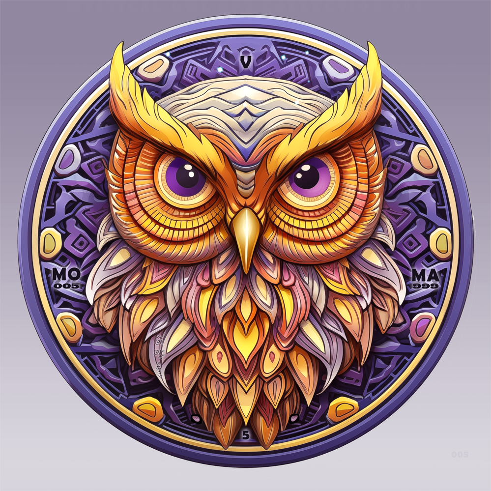 MysticOwl NFT Collection 005. Original Series.