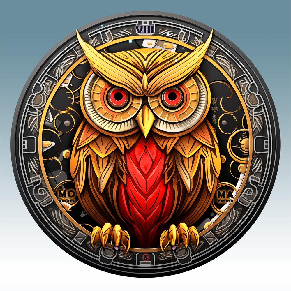 MysticOwl NFT Collection 008.<br>Original Series.